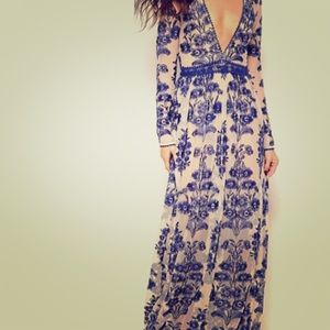 For Love & Lemons Temecula maxi. GUC. Size M